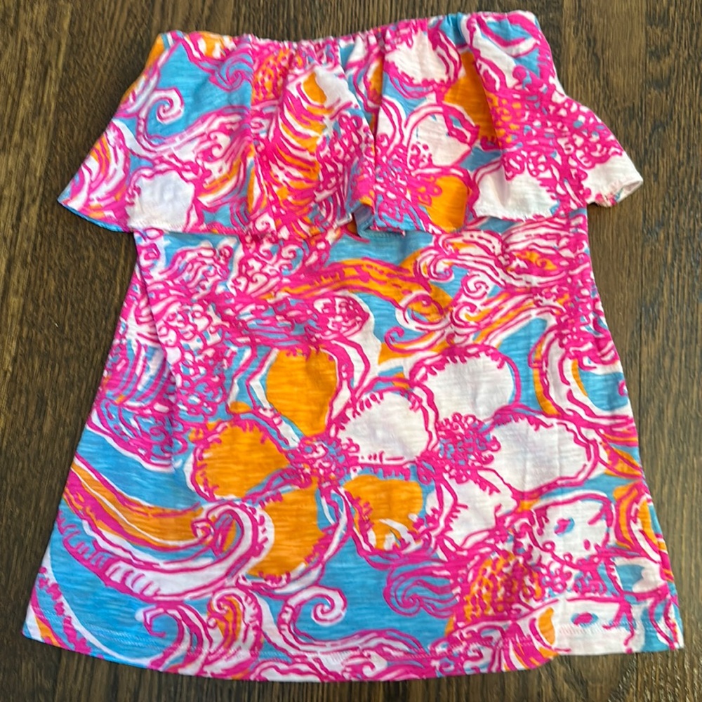 Like-New Lilly Pulitzer Wiley Top XS! Great piece